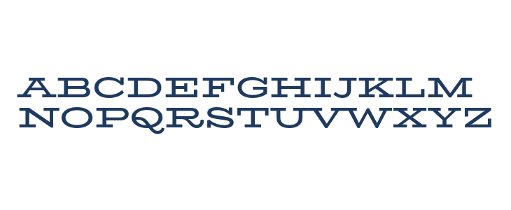 BioRhyme Expanded Bold1 Uppercase