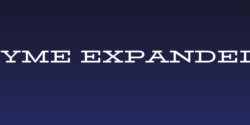 BioRhyme Expanded Bold Social Header