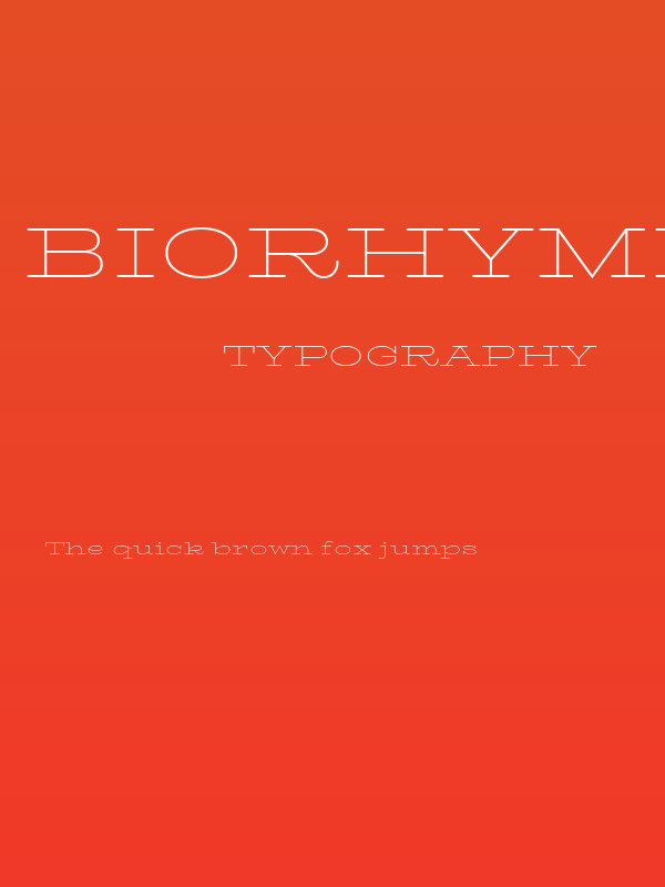 BioRhyme Expanded ExtraLight Poster