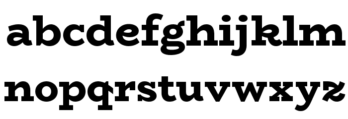 BioRhyme ExtraBold Шрифта строчной