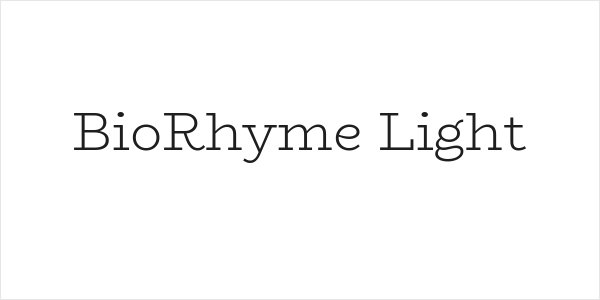 BioRhyme Light Logo