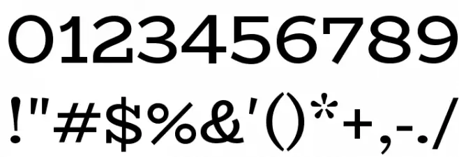 BioRhyme Regular Font OTHER CHARS