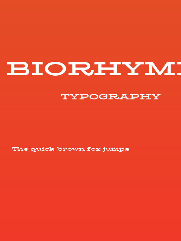 BioRhymeExpanded-ExtraBold Poster