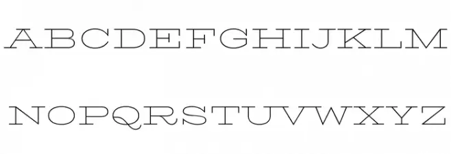 BioRhymeExpanded-ExtraLight Schriftart Groß
