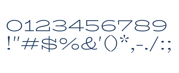 BioRhymeExpanded-Light Other Characters