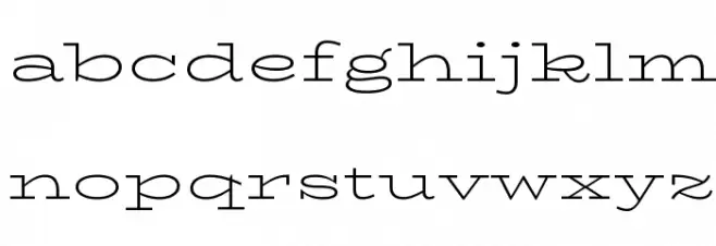 BioRhymeExpanded-Light Schriftart Kleinbuchstaben