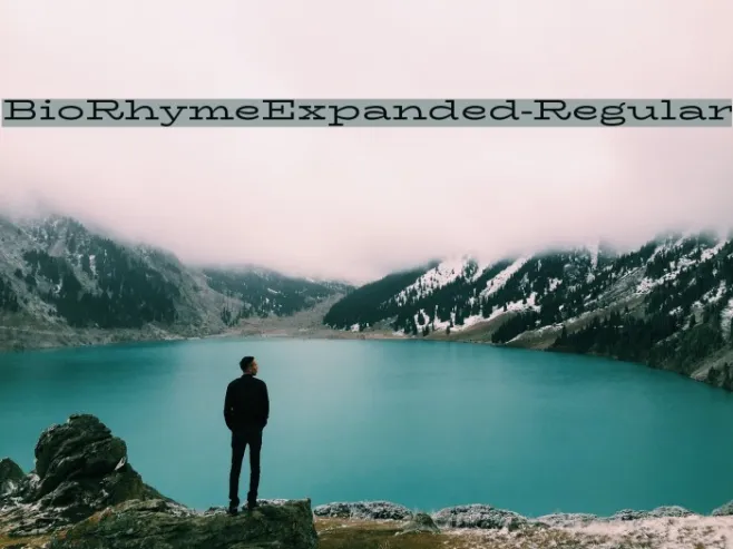 BioRhymeExpanded-Regular Example 2
