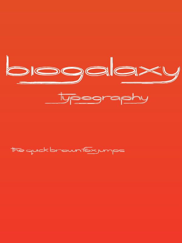 Biogalaxy Poster