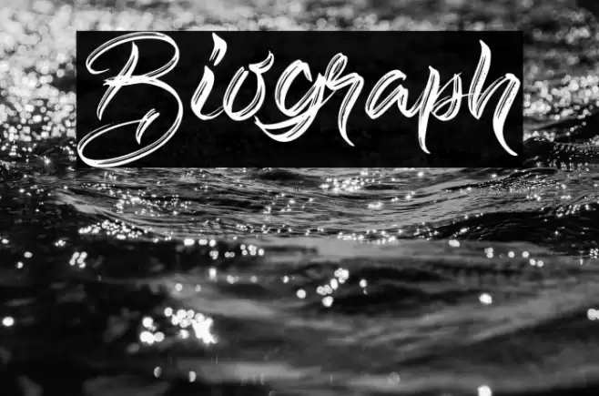 Biograph Font examples