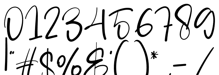 Biography Font OTHER CHARS