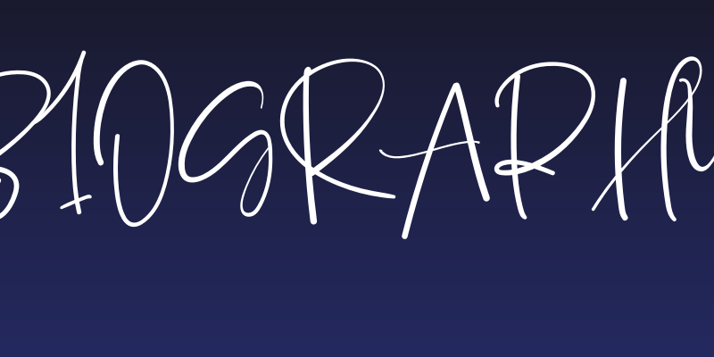 Biography Social Header