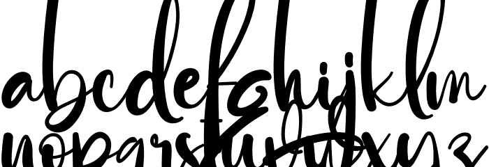 Biography Font LOWERCASE