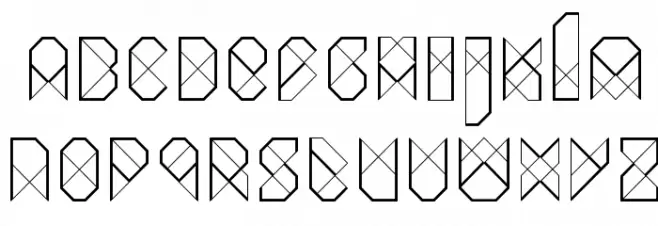 Biohack Font Litere mari