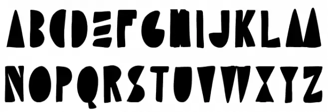 Bioli Bounces Personal Use Only Schriftart Groß