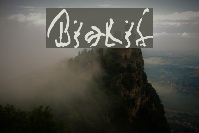 Biolid Font examples