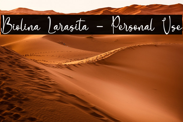 Biolina Larasita - Personal Use Example 3