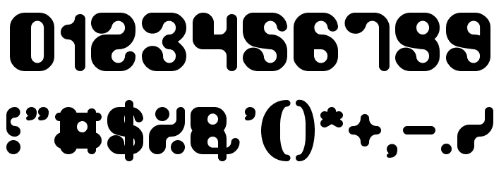 Biological Bold Font OTHER CHARS