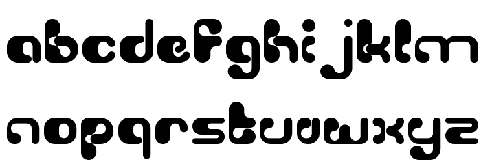 Biological Bold Font LOWERCASE