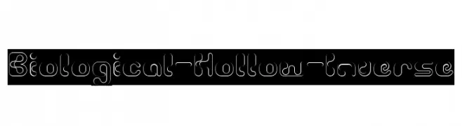 Biological-Hollow-Inverse  Free Fonts Download