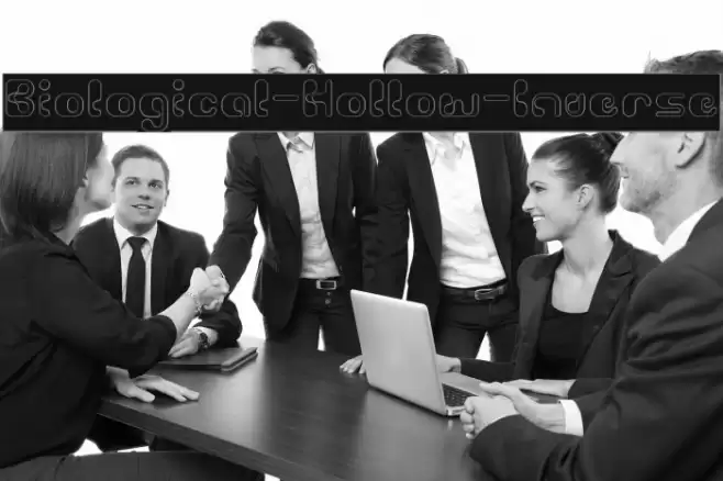 Biological-Hollow-Inverse Font examples