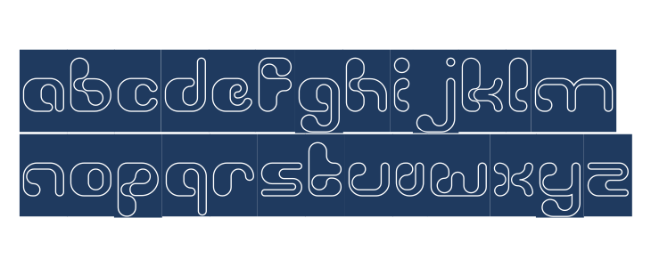 Biological-Hollow-Inverse Lowercase