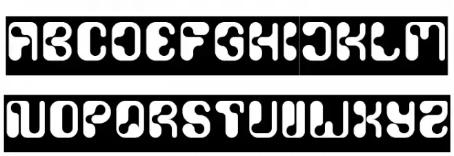 Biological-Inverse Schriftart Groß
