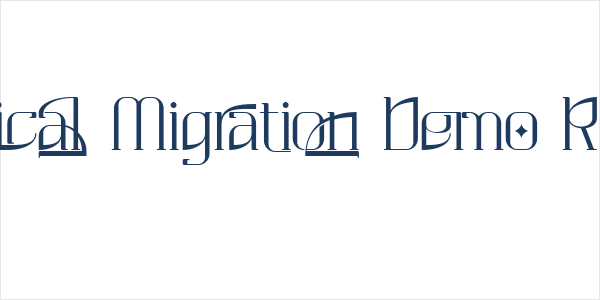 Biological Migration Demo Regular Logo