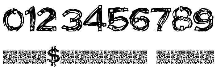 Biology Font OTHER CHARS