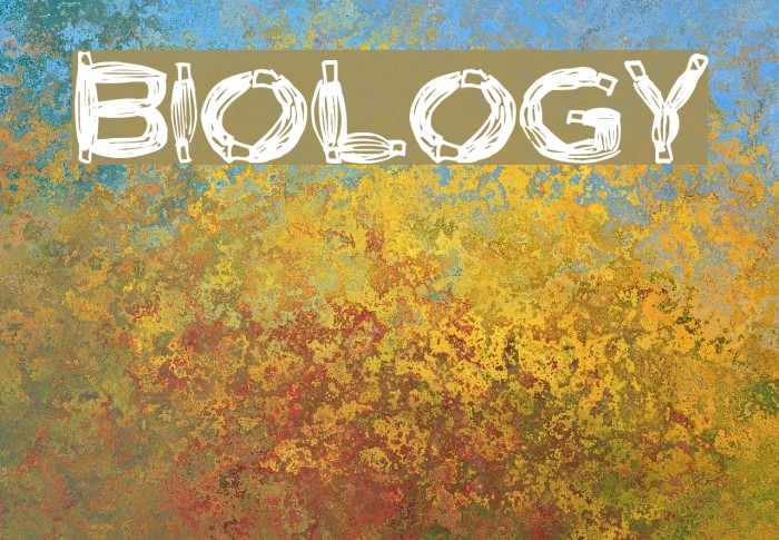 Biology Font examples