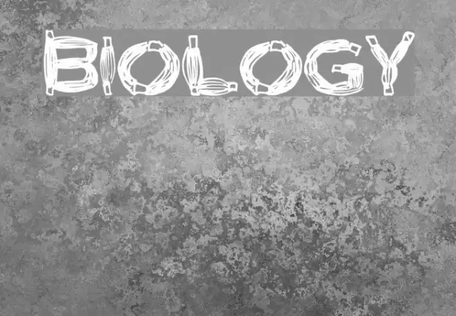 Biology Font examples