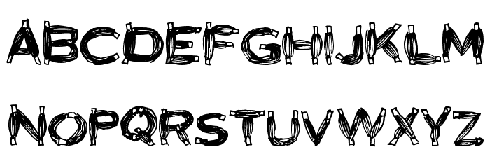 Biology Font LOWERCASE