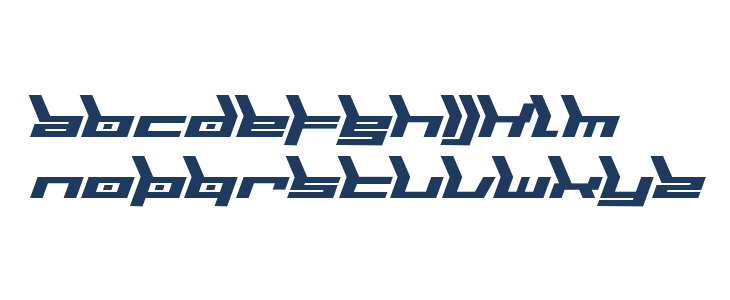 Biomechanic Lowercase