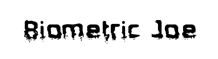 Biometric Joe Font