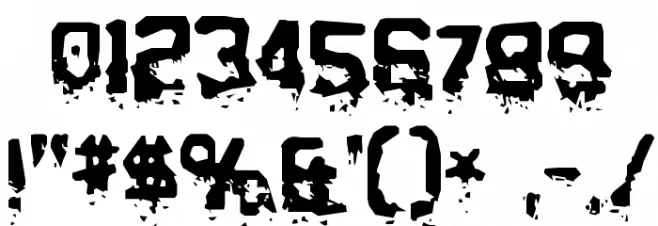 BiometricJoe-Regular Font OTHER CHARS