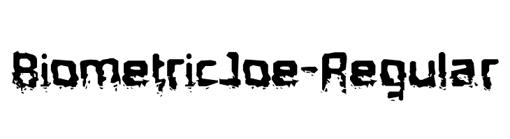 BiometricJoe-Regular  免费字体下载