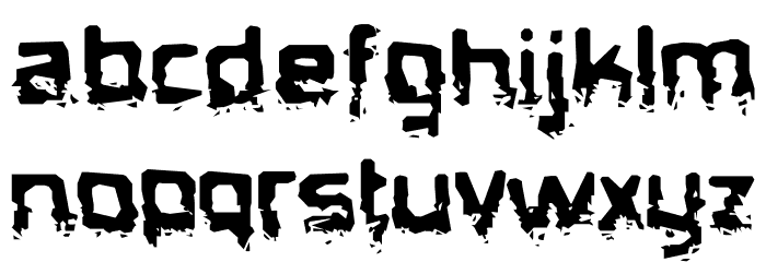 BiometricJoe-Regular Font LOWERCASE
