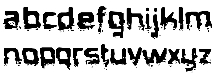 BiometricJoe-Regular Font LOWERCASE
