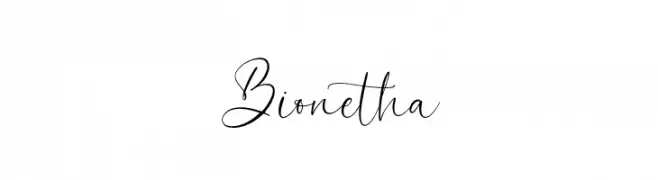 Bionetha  フリーフォントのダウンロード