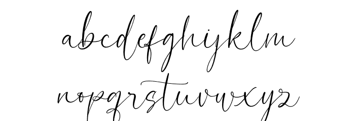 Bionetha Font LOWERCASE