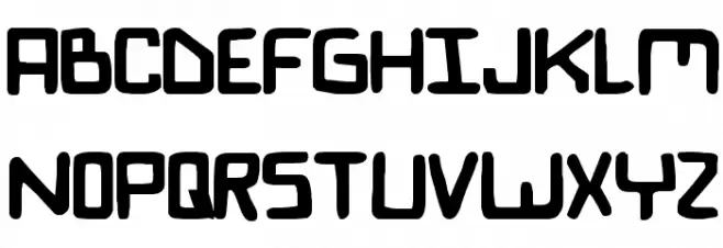 Bionic Comic Bold Schriftart Groß