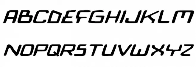 Bionic Comic Exp Italic Polices MINUSCULES