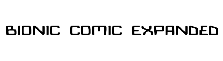 Bionic Comic Expanded  नि: शुल्क फ़ॉन्ट्स डाउनलोड