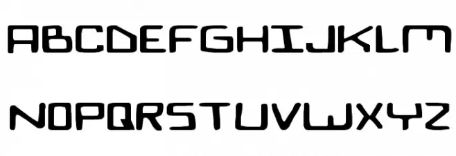 Bionic Comic Expanded フォント 大文字