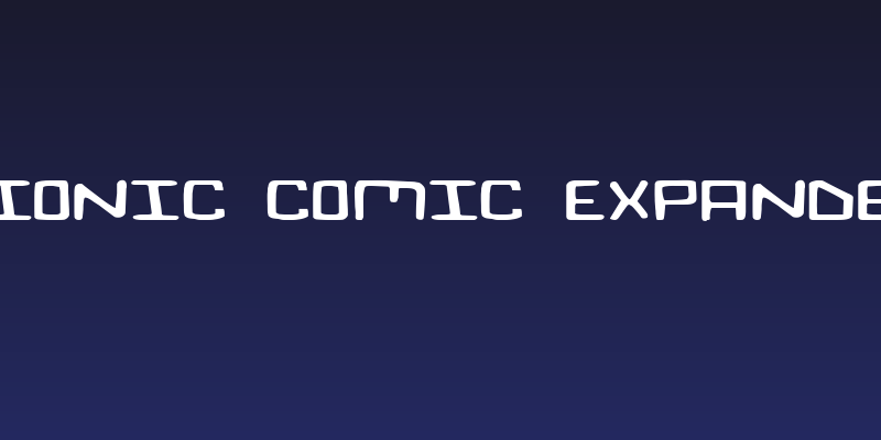 Bionic Comic Expanded Social Header
