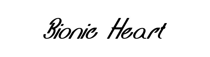 Bionic Heart  免费字体下载