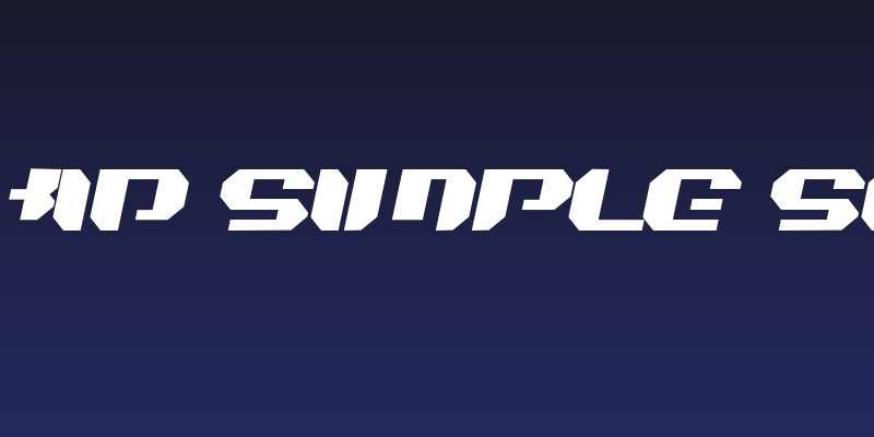 Bionic Kid Simple Slanted Social Header