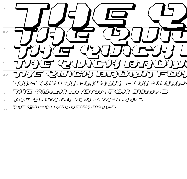 Bionic Kid Slanted 3d Waterfall