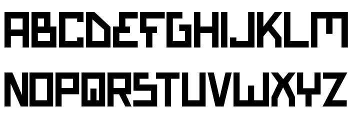 Bionic Type Bold Font LOWERCASE