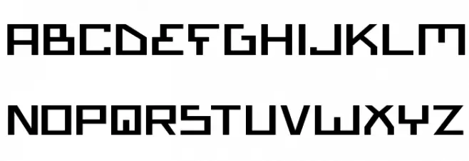 Bionic Type Expanded Fuentes MINÚSCULAS