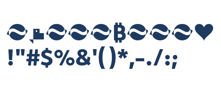 Biotrip Bold Other Characters